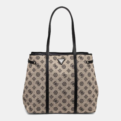 Τσάντα Guess Jeans JG962723_BEBLACKL Μαύρο