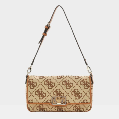 Τσάντα Guess Jeans JO964219_BELATTEL Μπεζ