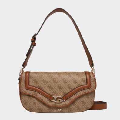 Τσάντα Guess Jeans SG799320_BELATTEL Μπεζ