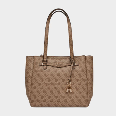 Τσάντα Guess Jeans SG965223_BELATTEL Μπεζ