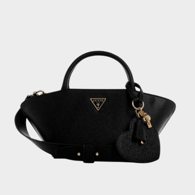 Τσάντα Guess Jeans ZG920776_BLACK Μαύρο