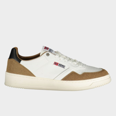 Sneaker Norway 1963 851062_BIWHIBRO Λευκό/Καφέ