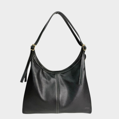 Δερμάτινη Τσάντα Ώμου My Choice 044 Μαύρο