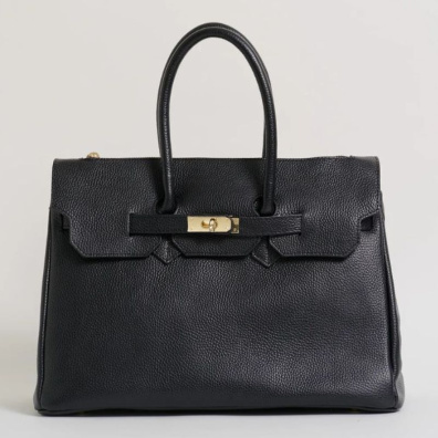 Δερμάτινη Τσάντα Χειρός Elizabeth 1019134 EL-DO-NE Μαύρο