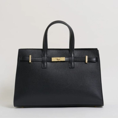 Δερμάτινη Τσάντα Χειρός Sveva 1019135 SV-DO-BO Μαύρο