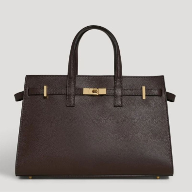 Δερμάτινη Τσάντα Χειρός Sveva 1019142 SV-DO-TM Καφέ