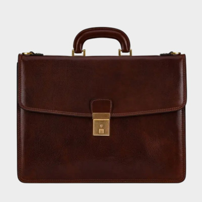 Δερμάτινος Χαρτοφύλακας Time Resistance 5192501 Καφέ