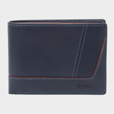 Δερμάτινο Πορτοφόλι με RFID Lavor 1-6170 Μπλε