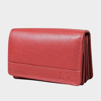 Δερμάτινο Πορτοφόλι Arrigo 02B-337R Κόκκινο