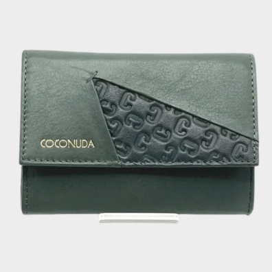 Δερμάτινο Πορτοφόλι Coconuda PDK520-78 Πράσινο