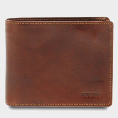 Δερμάτινο Πορτοφόλι Guidi 6139 668 Καφέ