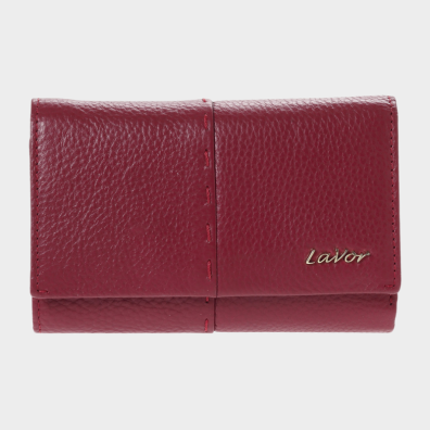 Δερμάτινο πορτοφόλι Lavor 1-6096 Κόκκινο