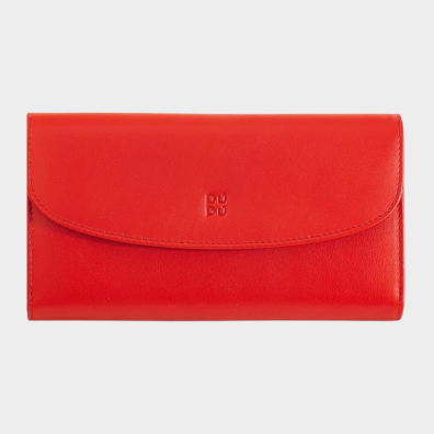 Δερμάτινο Πορτοφόλι Dudu 534-5027-62 614 Κόκκινο