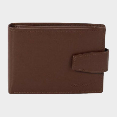 Δερμάτινο Πορτοφόλι με RFID Lavor 1-7017 Καφέ