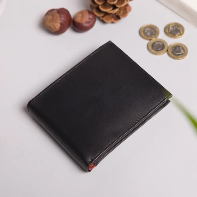 Δερμάτινο Πορτοφόλι Biggs & Bane LG20 Μαύρο/Ταμπά